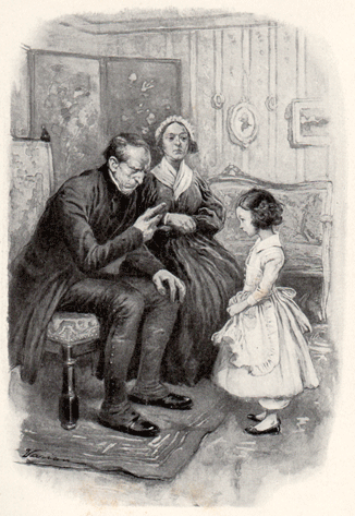 Jane Eyre as a young child